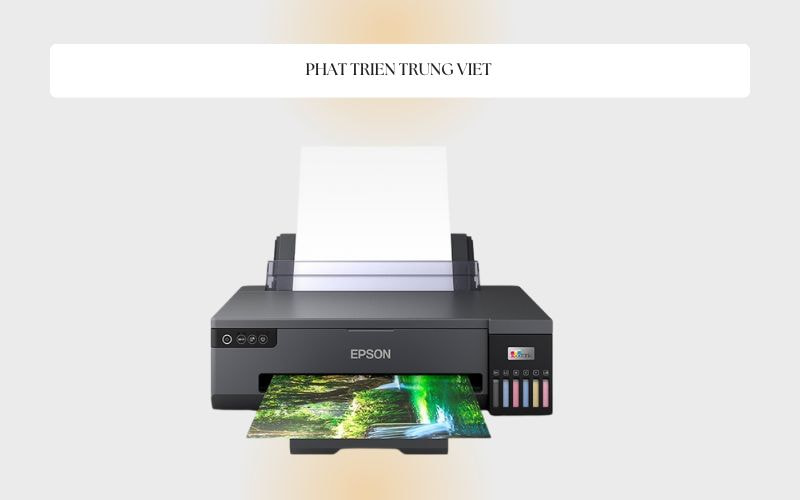 Máy in 3 trong 1 A3 trắng đen Epson L18050